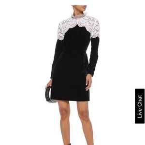 Sandro black lace dress!😍